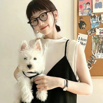 抽象画中的越南少女